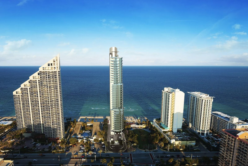 Új luxus felhőkarcolók Floridában